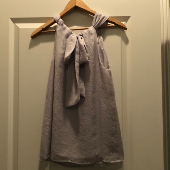 Ann Taylor Lilac top - Picture 2 of 3